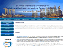Tablet Screenshot of cardioresearch-conf.org